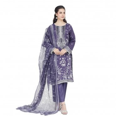 Printed Trouser Suit: ML 15121