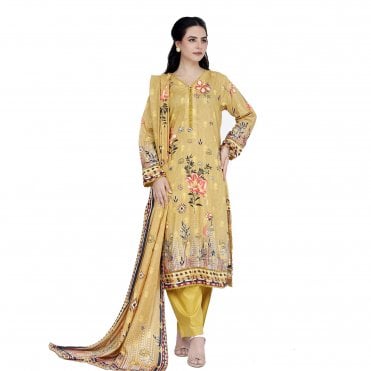 Printed Trouser Suit: ML 15123