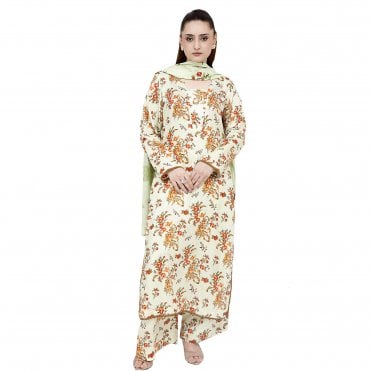 Printed Trouser Suit: ML 15128