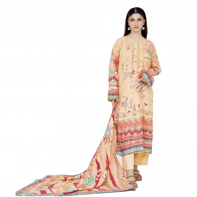 Printed Trouser Suit: ML 15131