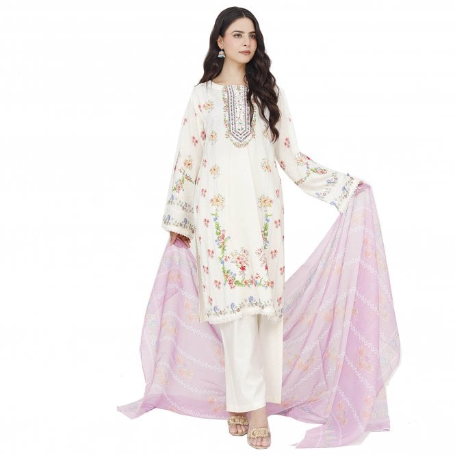 Printed Trouser Suit: ML 15134