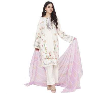 Printed Trouser Suit: ML 15134