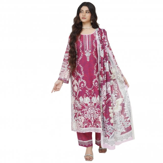 Printed Trouser Suit: ML 15135
