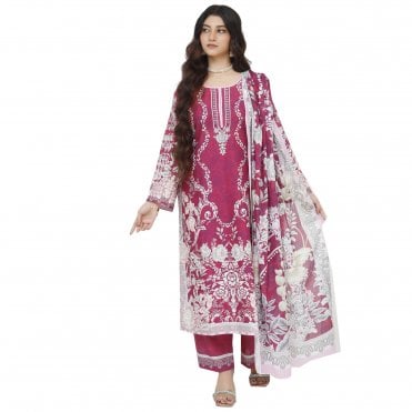 Printed Trouser Suit: ML 15135